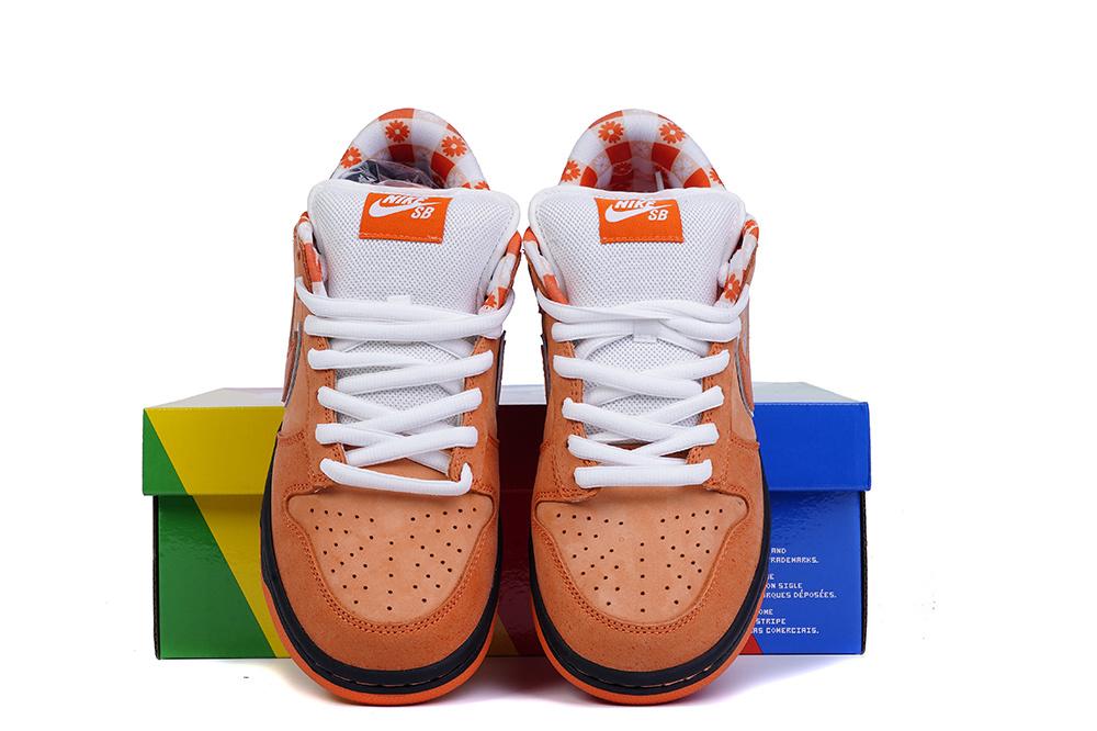 PK GOD NIKE SB DUNK LOW CONCEPTS ORANGE LOBSTER RETAIL MATERIALS READY TO SHIP